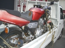 SRX250をバイク無料回収